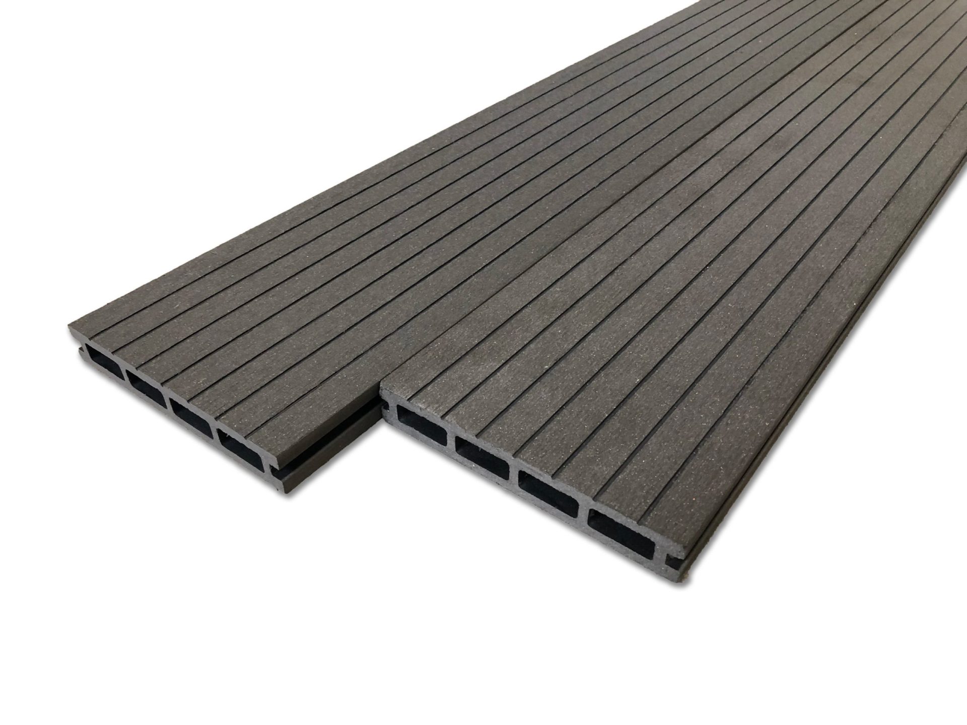 Composiet (vlonder) plank- Antraciet - 20 x mm - 245 cm -