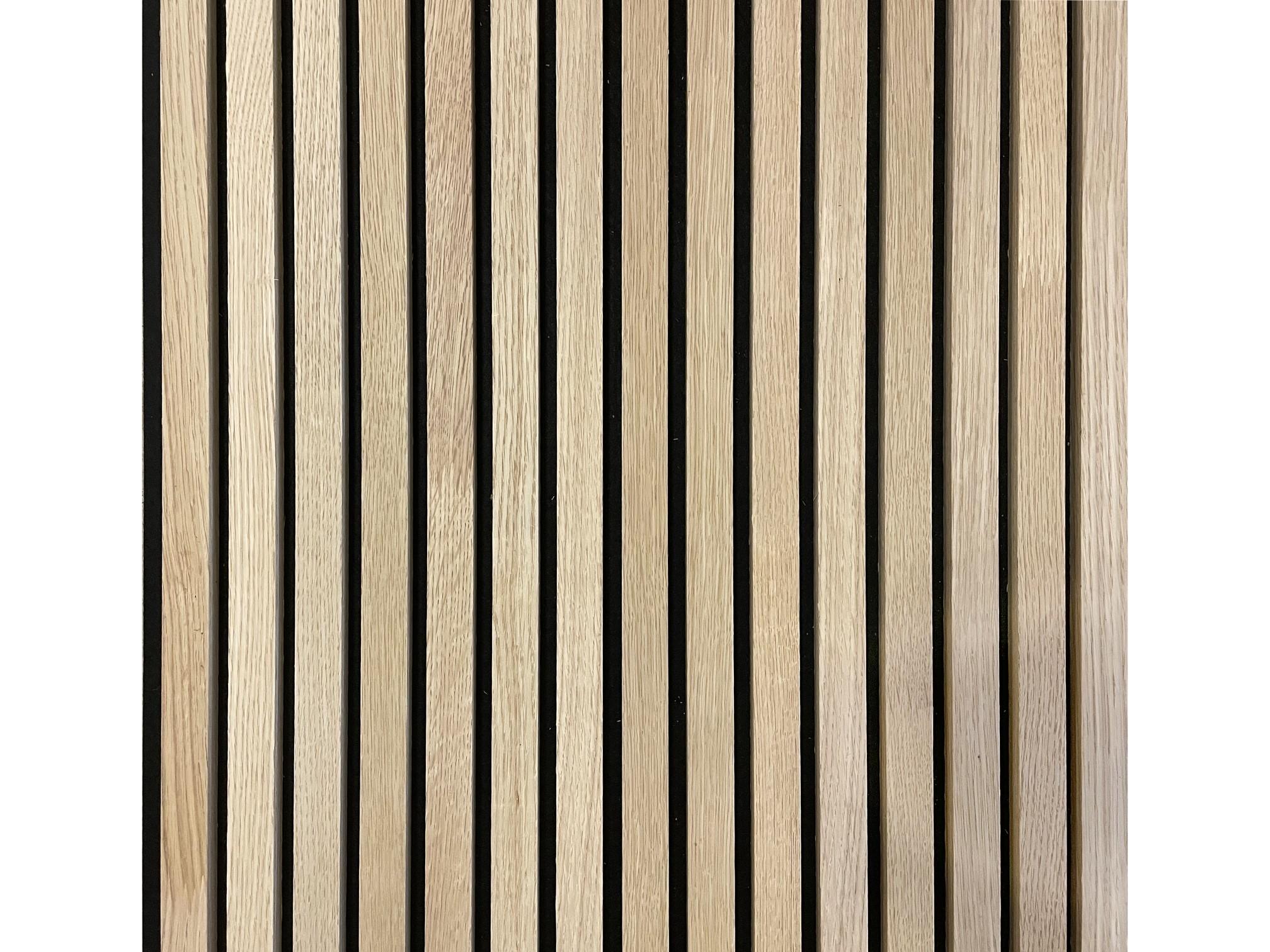 welzijn Wauw Overvloedig Akoestisch wandpaneel - Natural Oak - 260 x 60 cm - Bouwie Doe-Het-Zelf